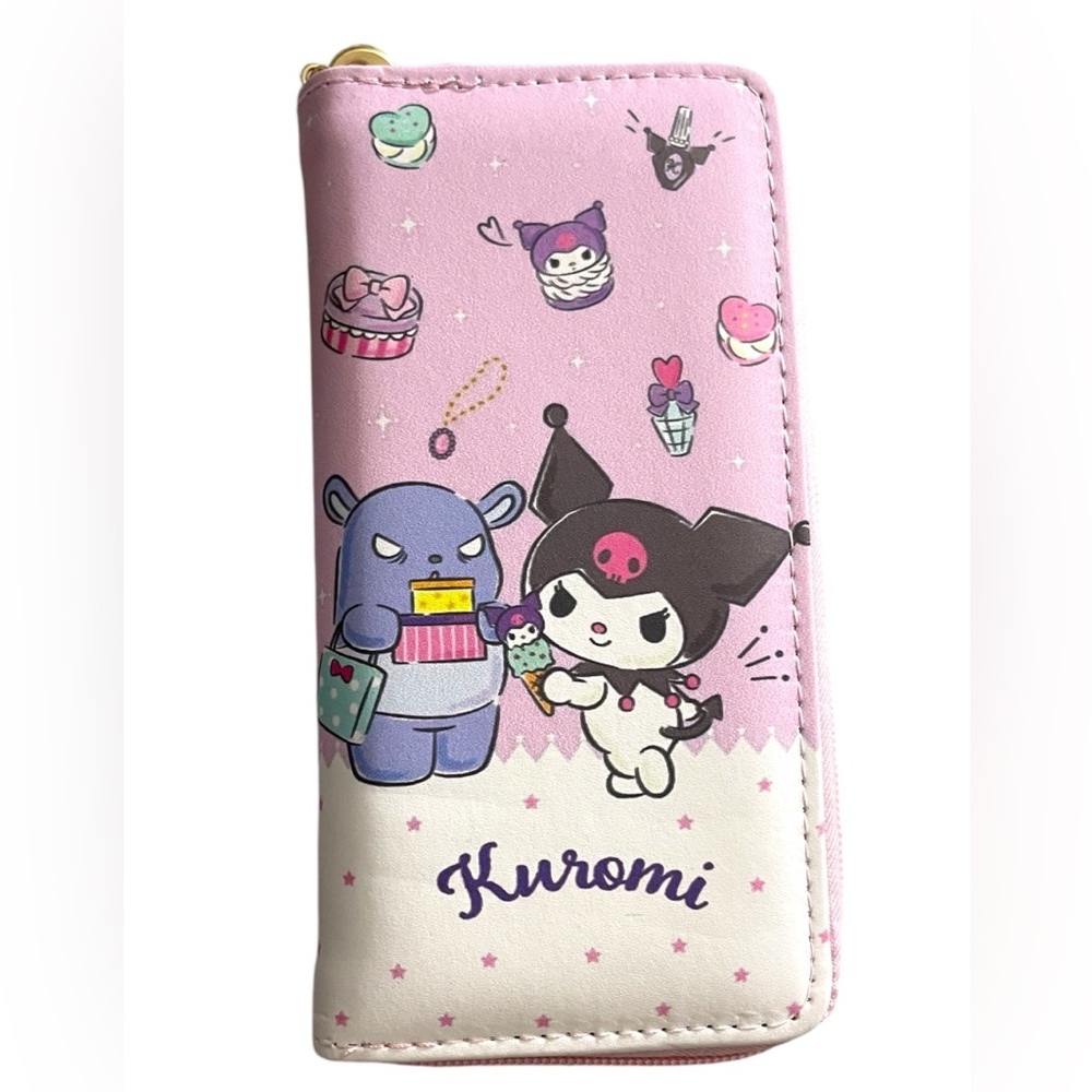 Wallet - Pink and White